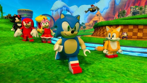 Lego Dimensions: Sonic the Hedgehog Level Pack for PS4, Ps3, Wii U, Xbox  One and Xbox 360